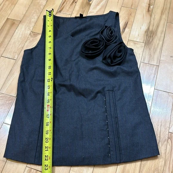 Alice Ritter Wool Pinstriped Top - Picture 7 of 11